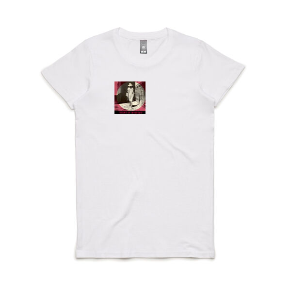Mystery Woman Women's Crew Neck Tee Thumbnail