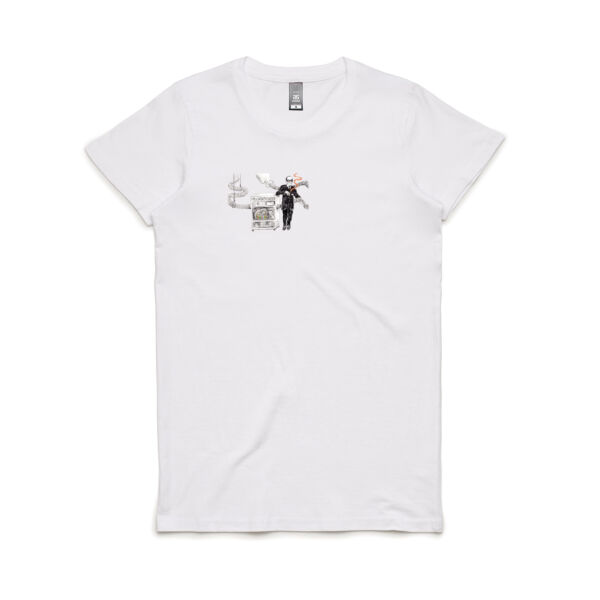 Hans & Smell Brain Women's Crew Neck Tee Thumbnail